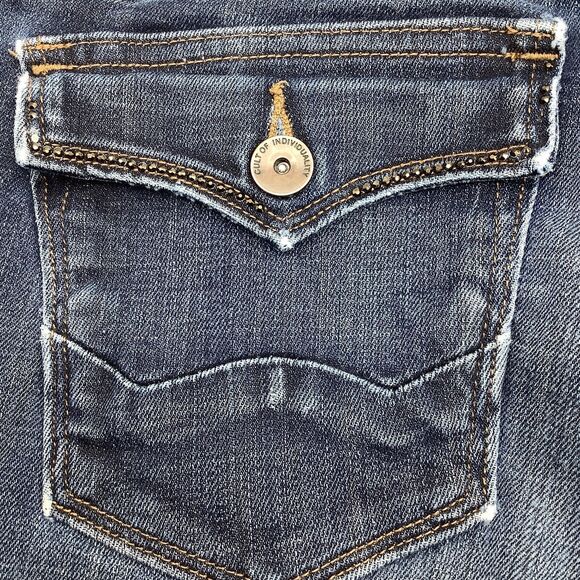 Cult of Individuality Womens Bohemi Boot Cut‎ Denim Jeans Blue Size 30 - Picture 4 of 13